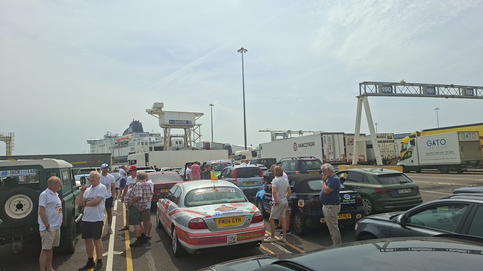 Monte Carlo or Bust group at the ferry